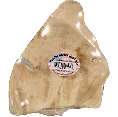 Nature's Own Best Buy Bones USA Cow Ear Peanut Butter
