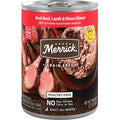 Merrick Grain Free Real Beef, Lamb and Bison Wet Dog Food (12.7oz)