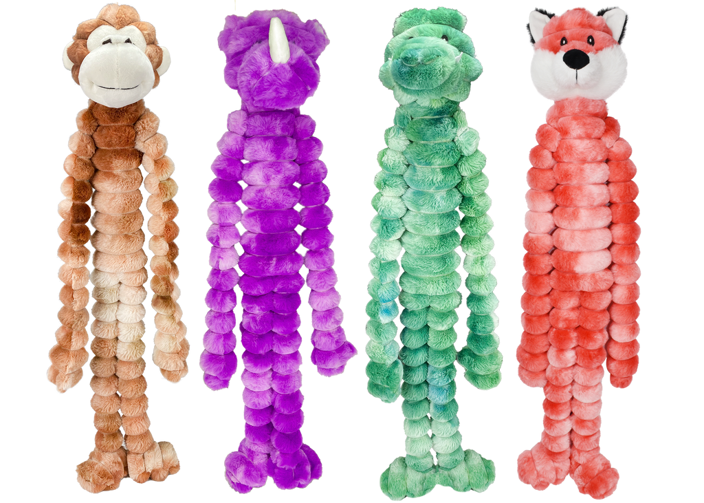 Multipet Crimpy Cuddlerz Medium - Assorted Animals 18"