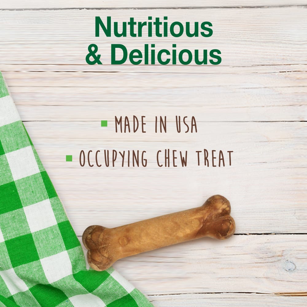 Nylabone Healthy Edibles All-Natural Long Lasting Roast Beef Dog Chew Treats (3pk) (1.5oz)