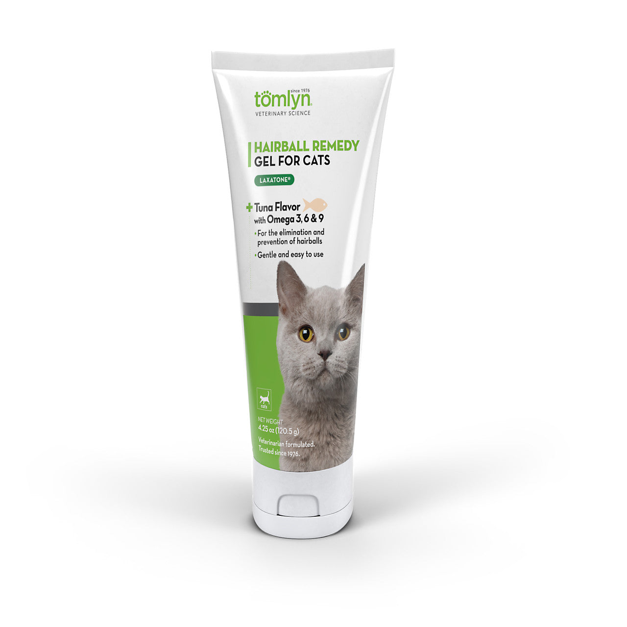 Tomlyn Laxatone Hairball Remedy Gel For Cats Tuna (4.25oz)