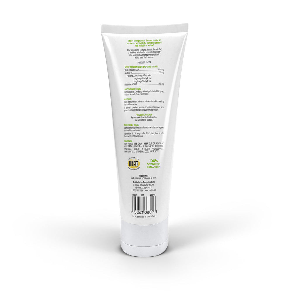 Tomlyn Laxatone Hairball Remedy Gel For Cats Tuna (4.25oz)