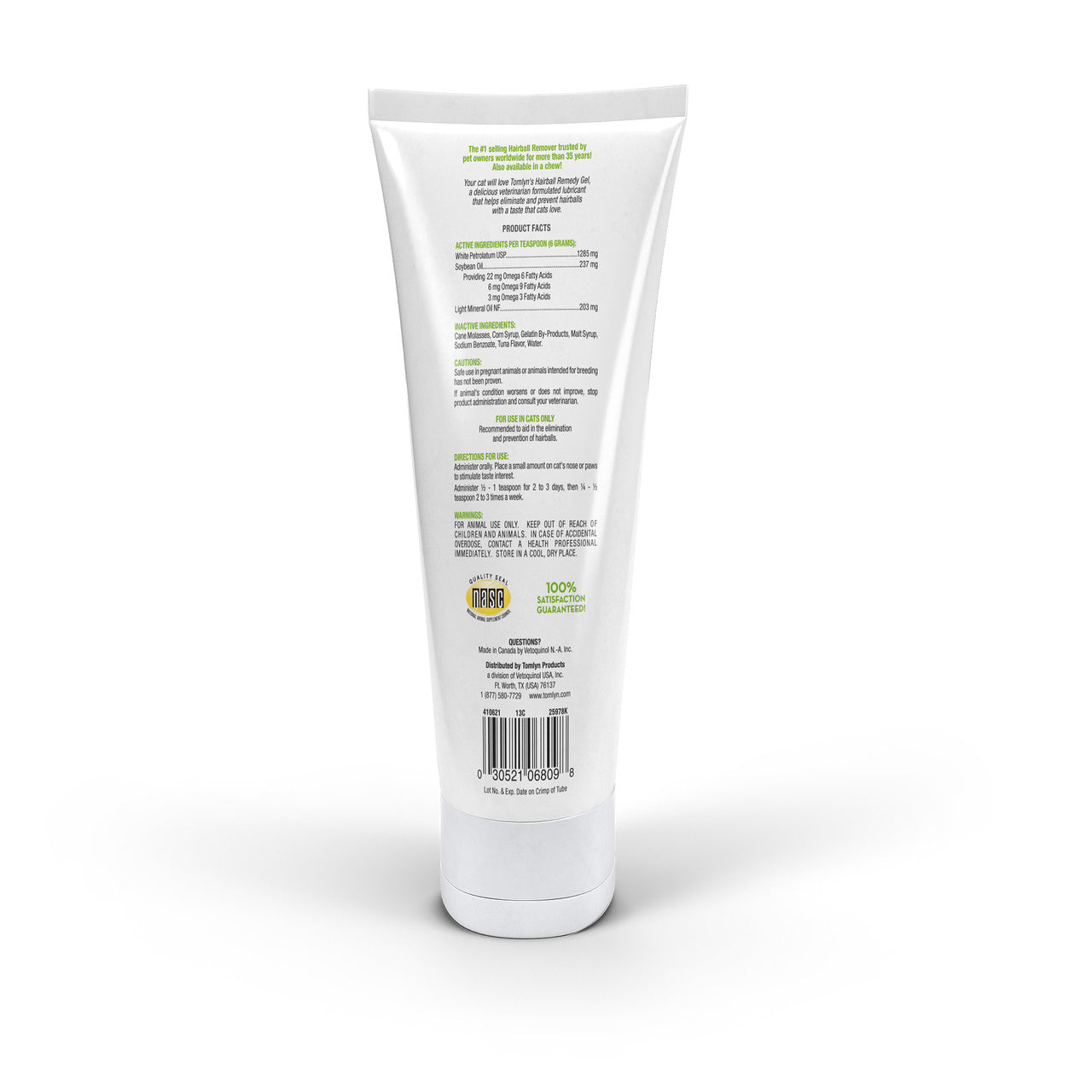 Tomlyn Laxatone Hairball Remedy Gel For Cats Tuna (4.25oz)