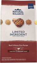 Natural Balance Limited Ingredient Beef & Brown Rice Dry Dog Food