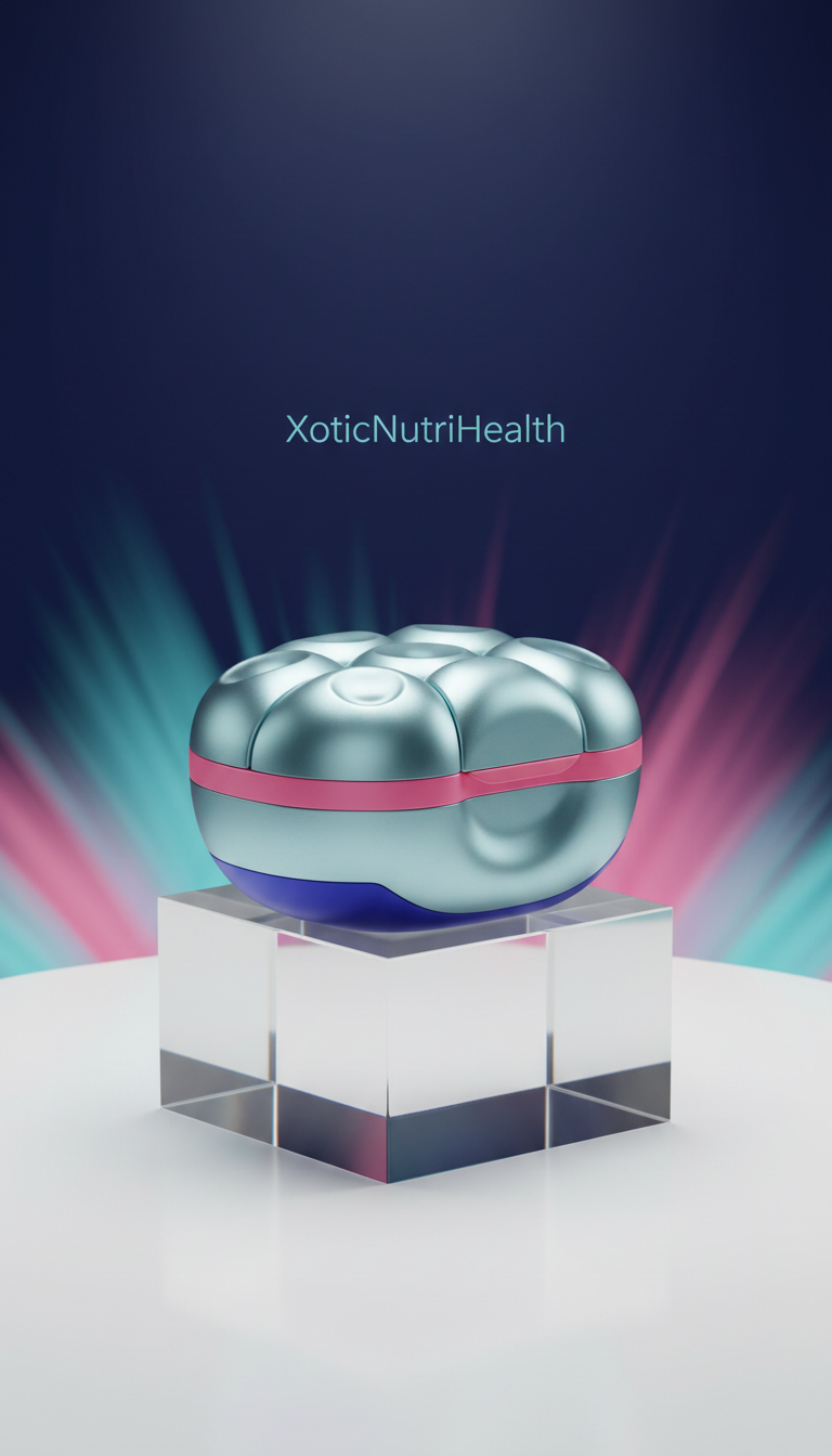 Ergonomic Metallic Pill Organizer Brushed Finish