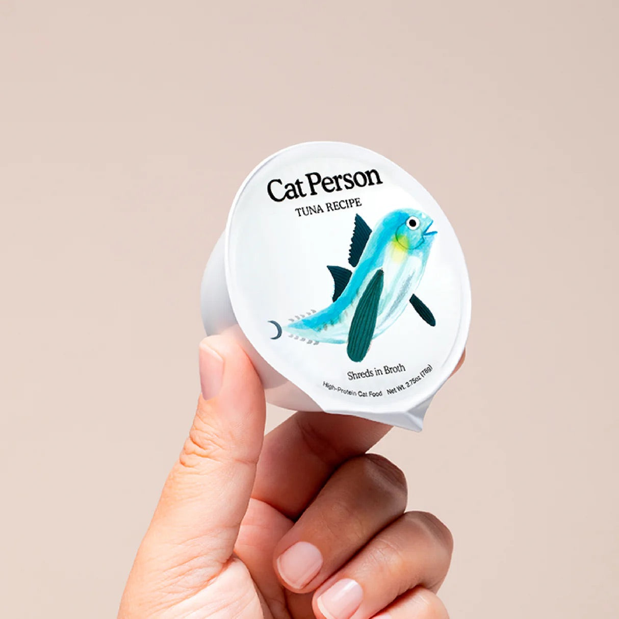 Cat Person Cat Shredded Tuna In Broth 2.75oz