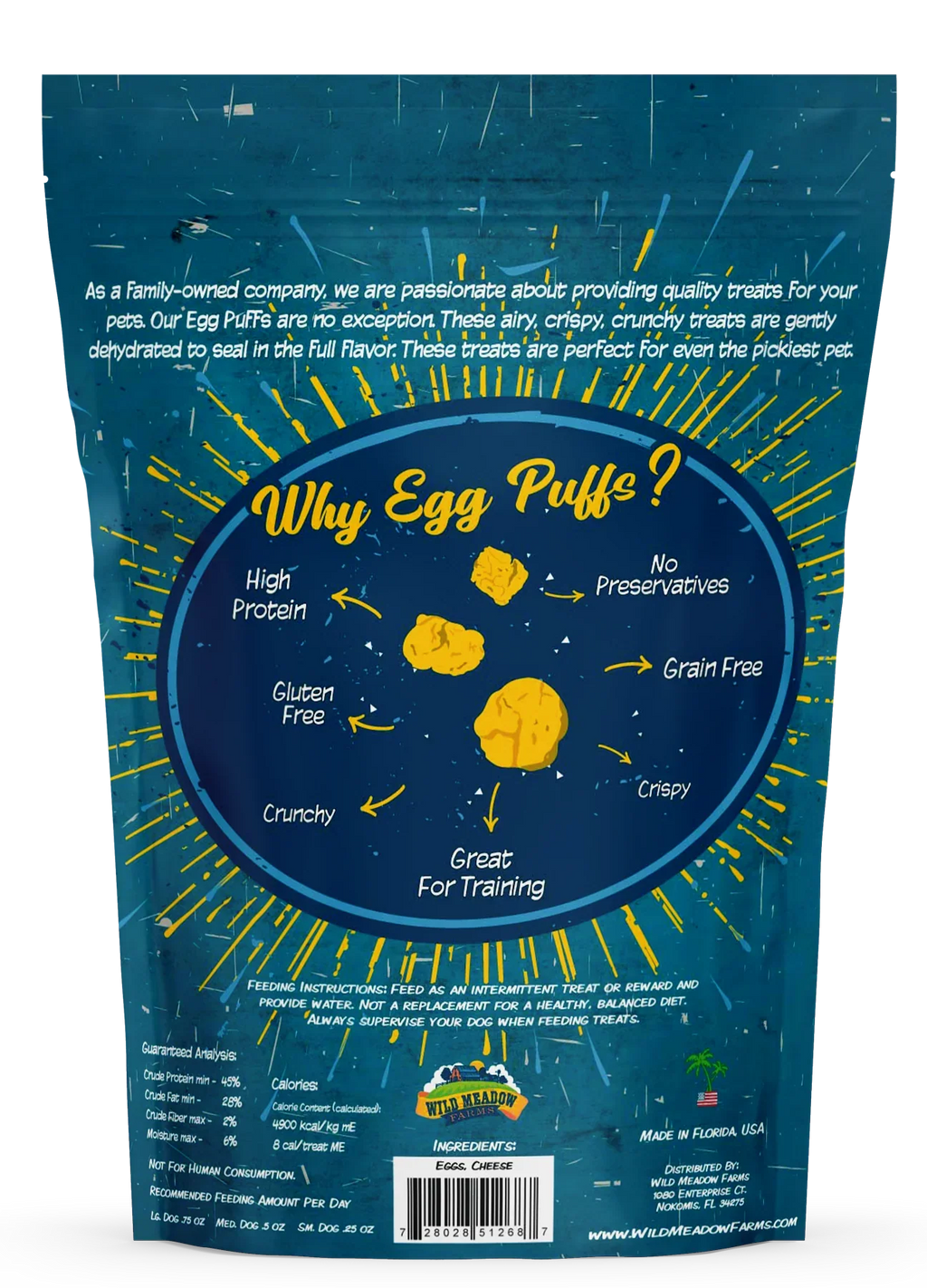 Wild Meadow Farms Egg Puffs Cheddar Cheese (2oz)