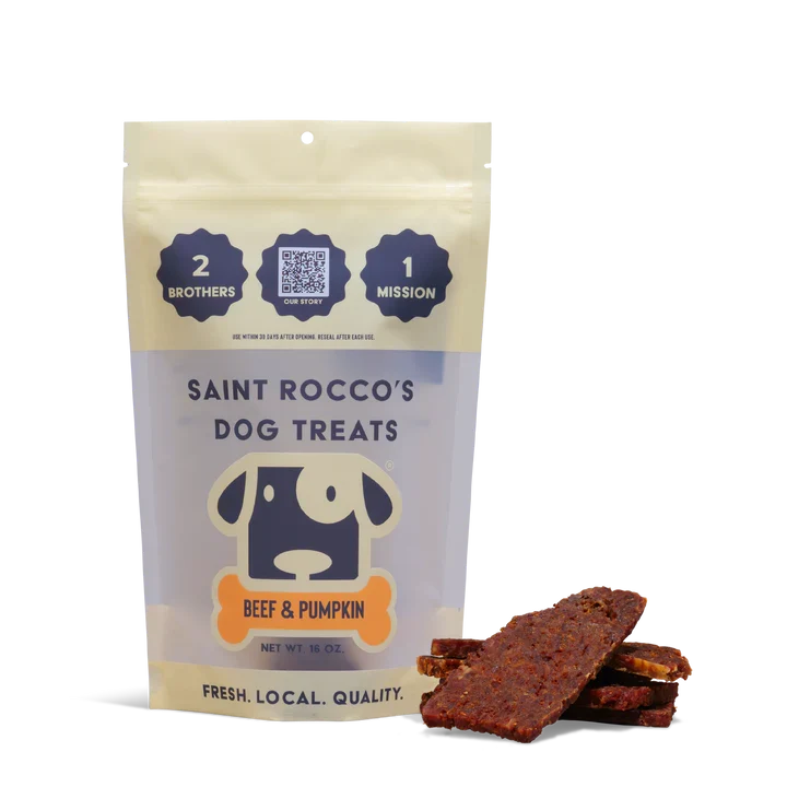 Saint Rocco's Dog Treats Beef & Pumpkin