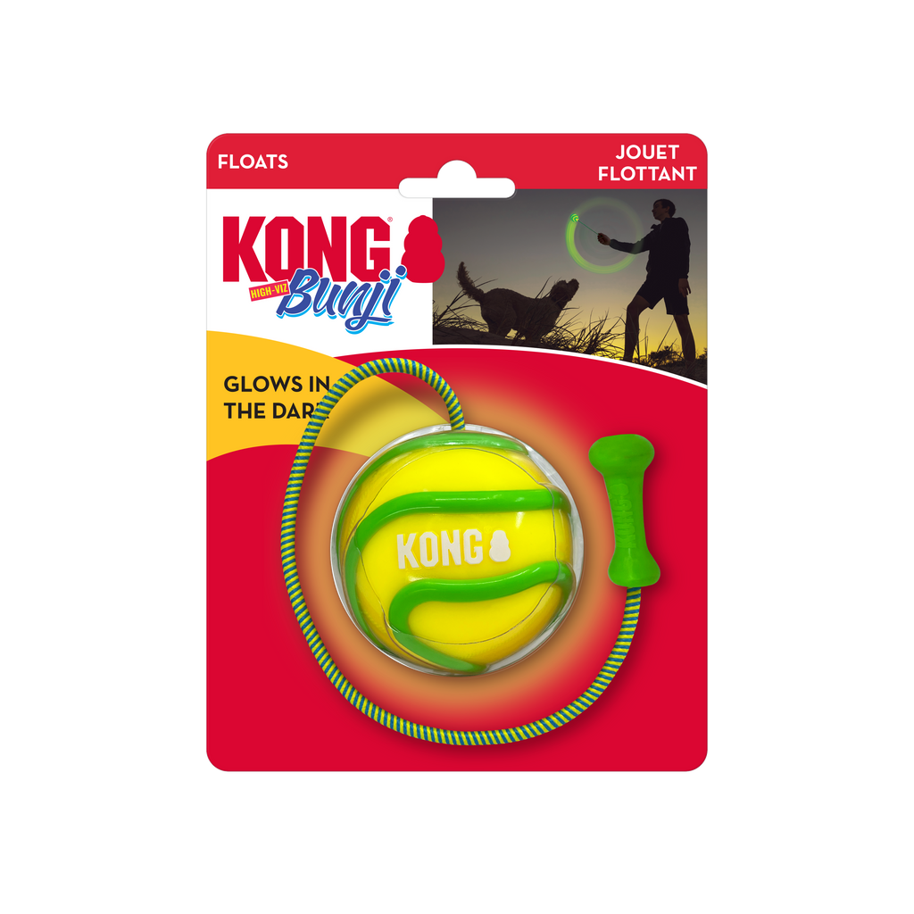 Kong Bunji High-Viz Ball Assorted
