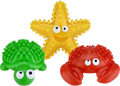 Multipet Deep Sea Teethers Assortment - Assorted Animals 6"