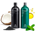 Oil Pulling Bundle – Gentle Green + Brilliant Black