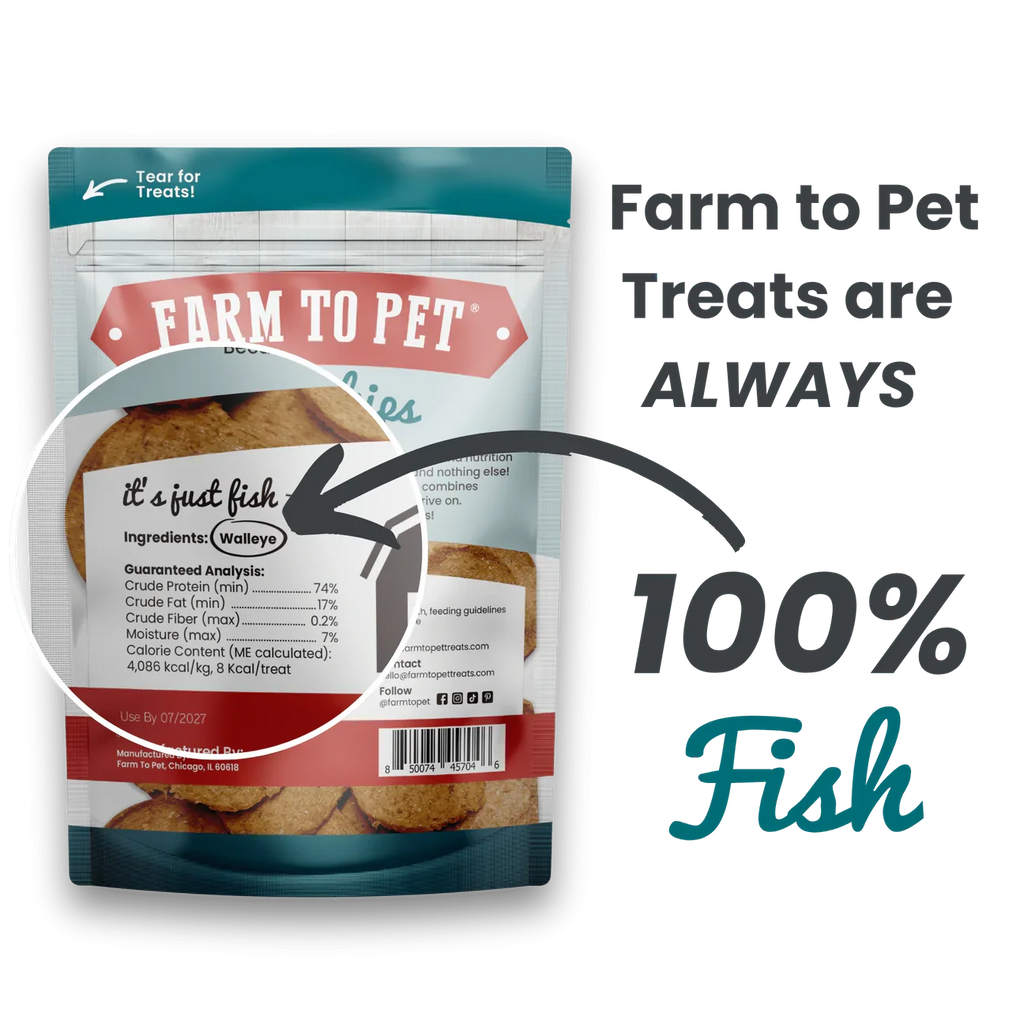 Farm To Pet Fish Chips (4oz)