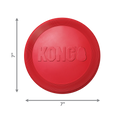 Kong Red Rubber Flyer