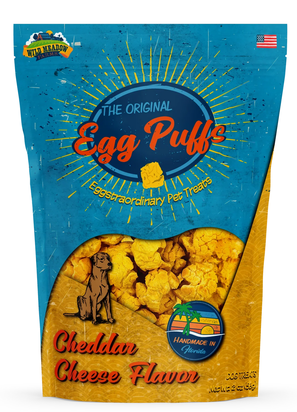 Wild Meadow Farms Egg Puffs Cheddar Cheese (2oz)