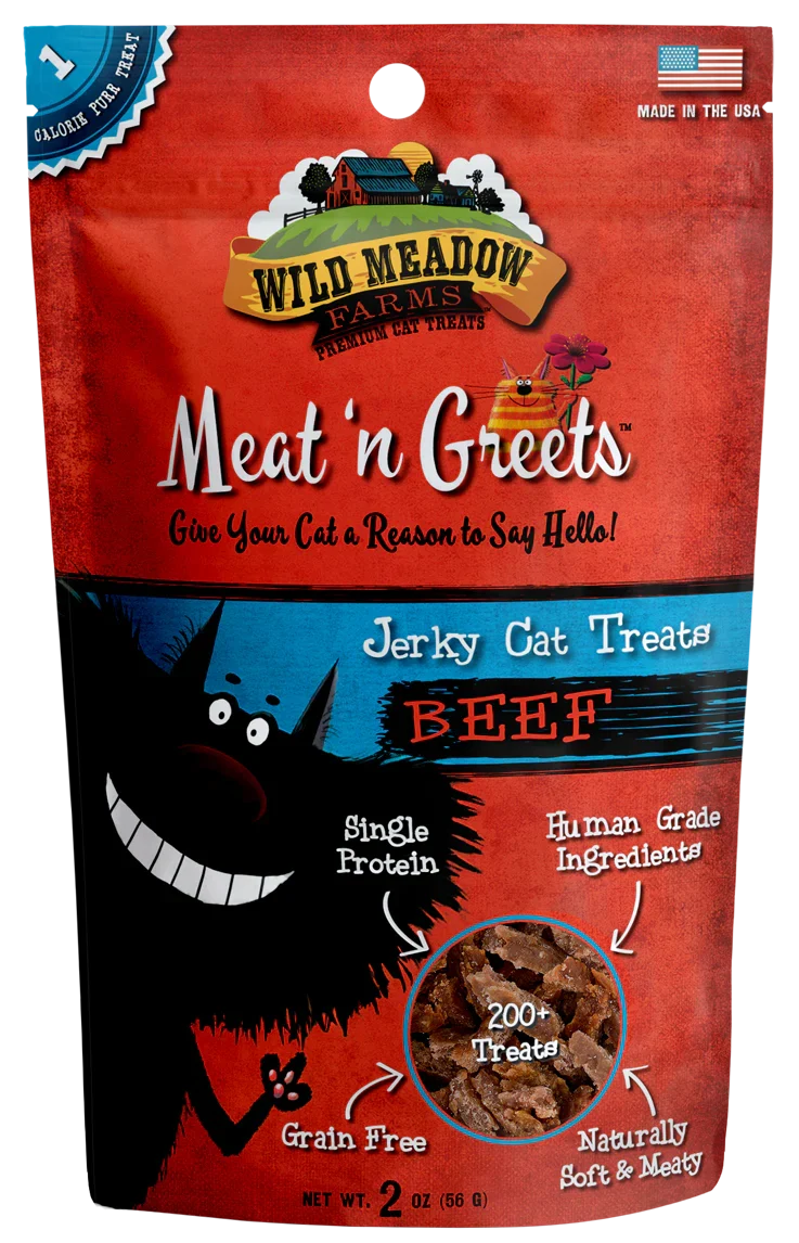 Wild Meadow Farms Meat 'N Greets Beef (2oz)