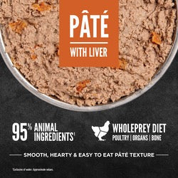 Orijen Chicken Pate with Liver Grain Free Wet Dog Food (12.8oz)