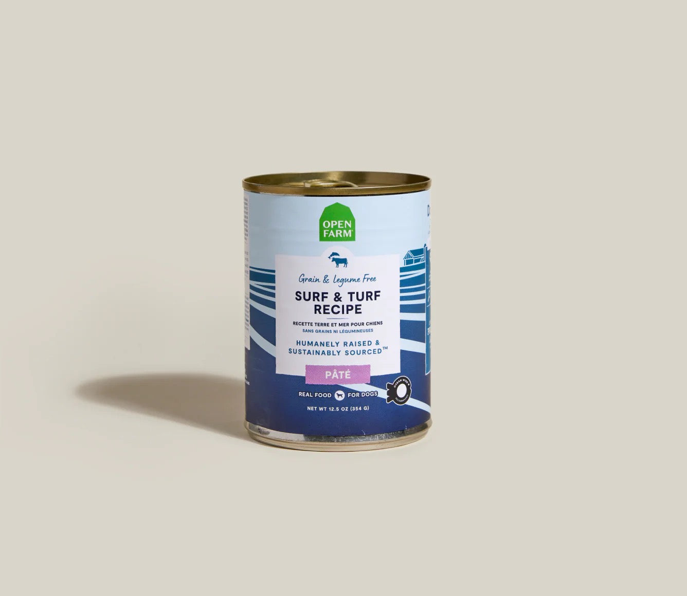 Open Farm Grain Free Surf & Turf Pate Wet Dog Food (12.5oz)