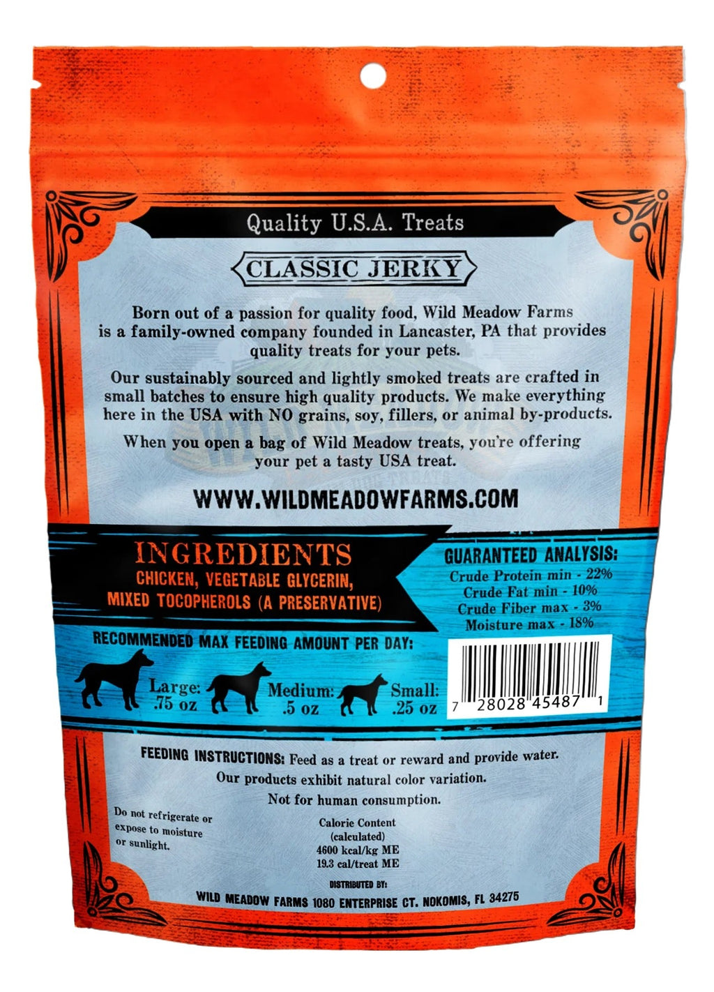Wild Meadow Farms Classic Bites Chicken Bites 3.5oz