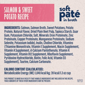 Natural Balance Limited Ingredient Salmon & Sweet Potato Pate Cat (2.6 oz)
