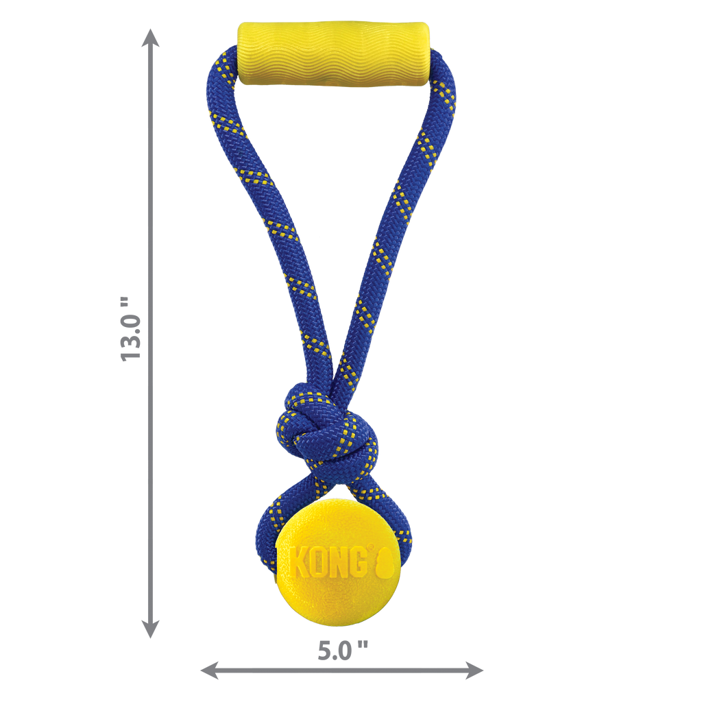 Kong Jaxx Brights Tug w/Ball Medium