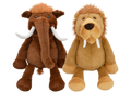Multipet Jumbo Mammoth & Sabertooth Tiger (14")
