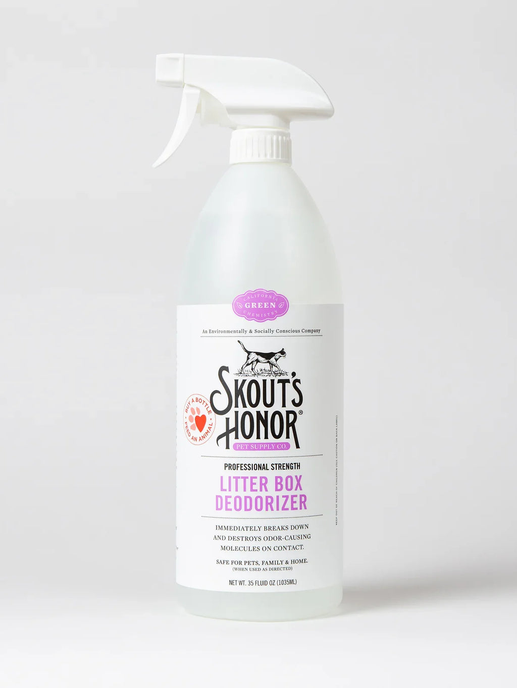 Skout's Honor Cat Litter Box Deodorizer (35oz)