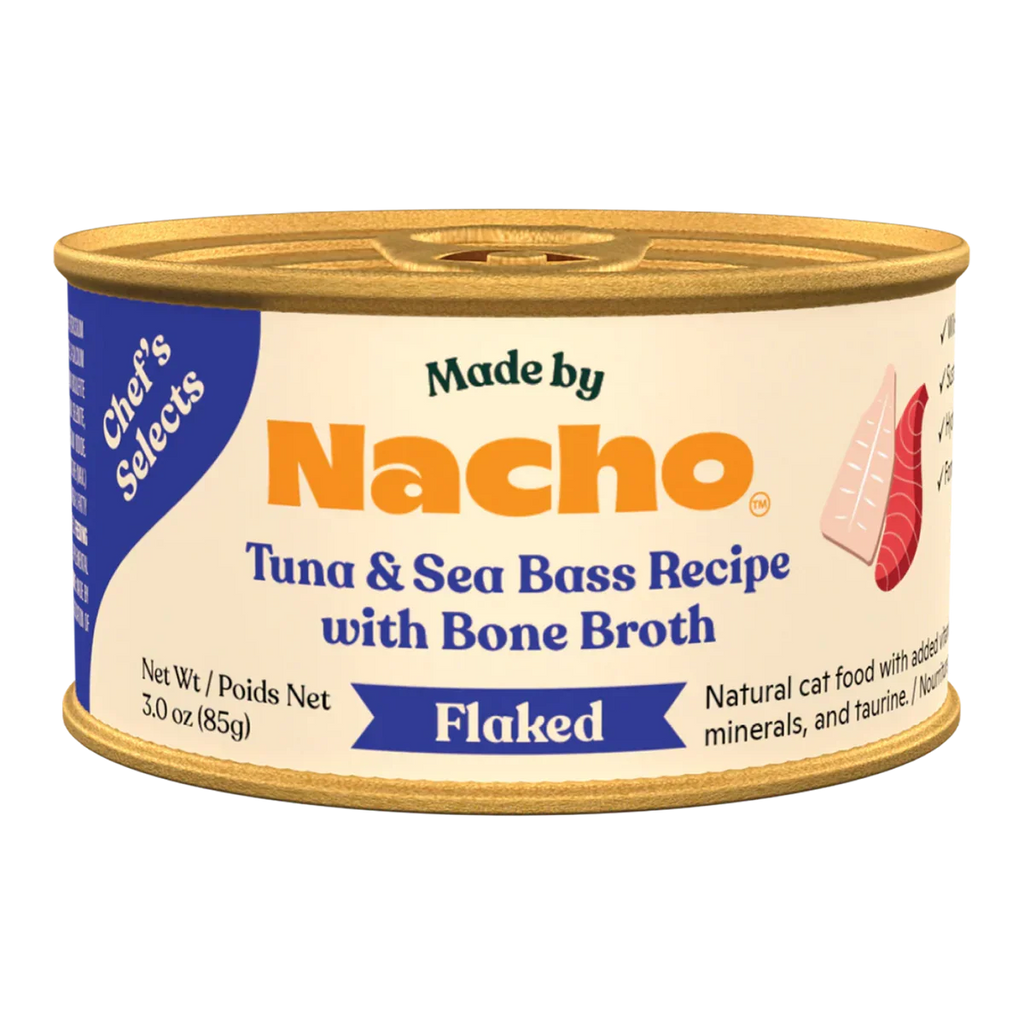Made By Nacho Flaked Tuna & Sea Bass (3oz)