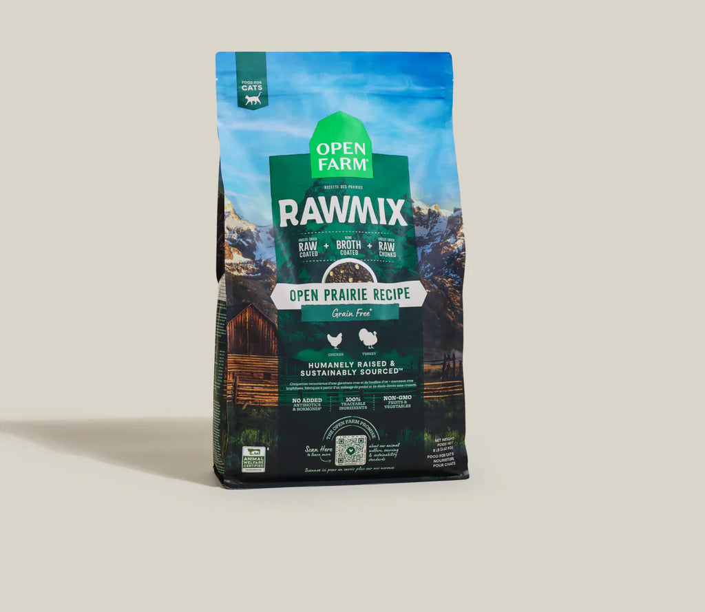 Open Farm Cat Grain Free Raw Mix Prairie (2.25lb)