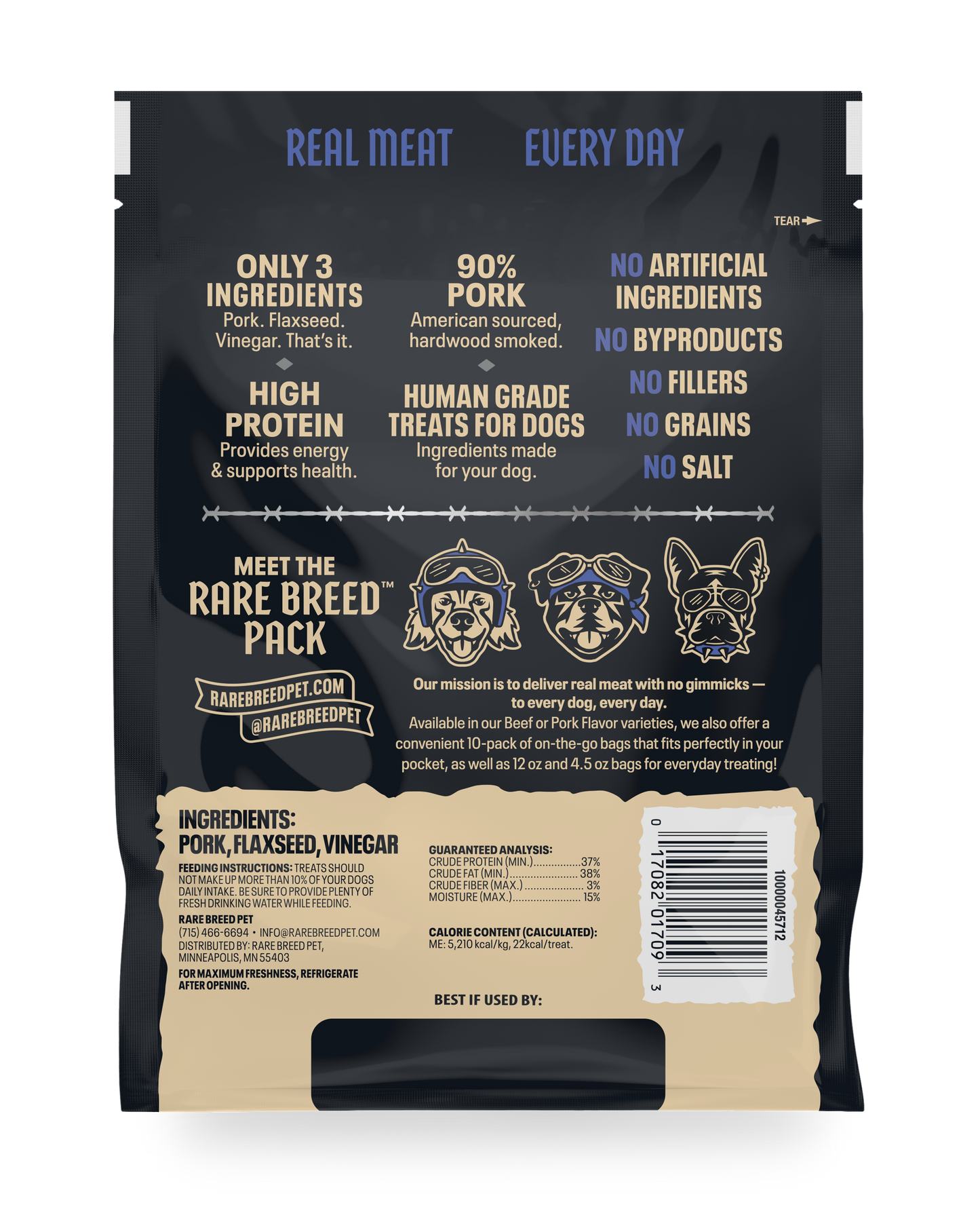 Rare Breed Pork Tender Meat Cuts
