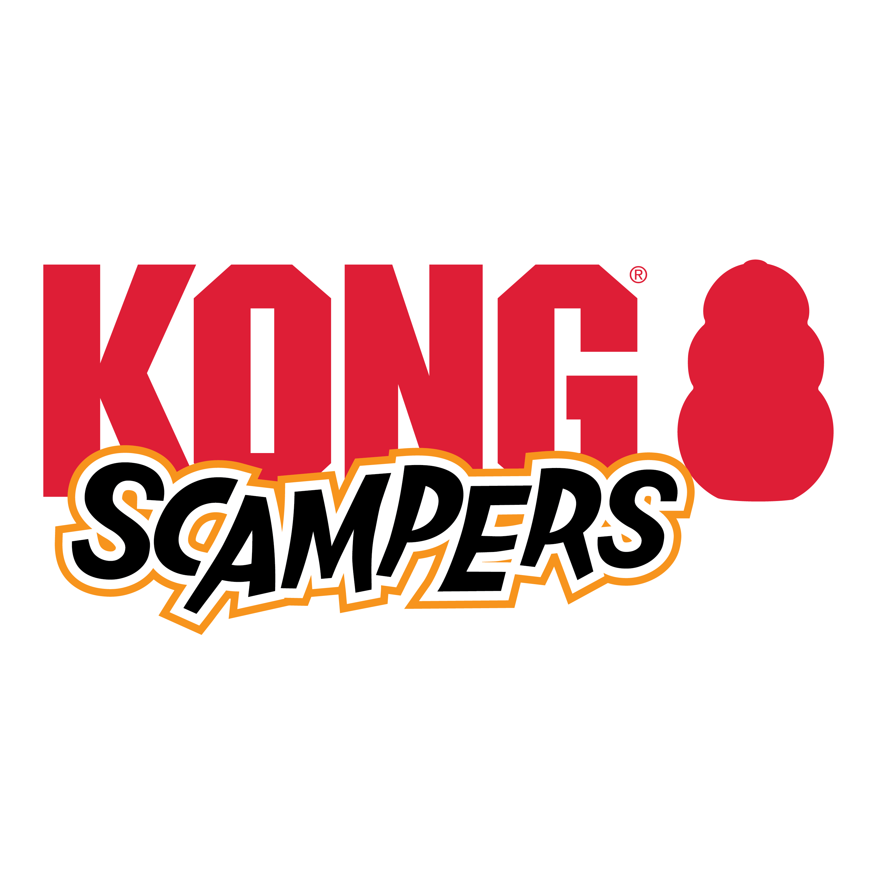 Kong Scampers Lion Medium