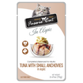 Fussie Cat Pouch - Tuna with Small Anchovies in Aspic (2.47oz)