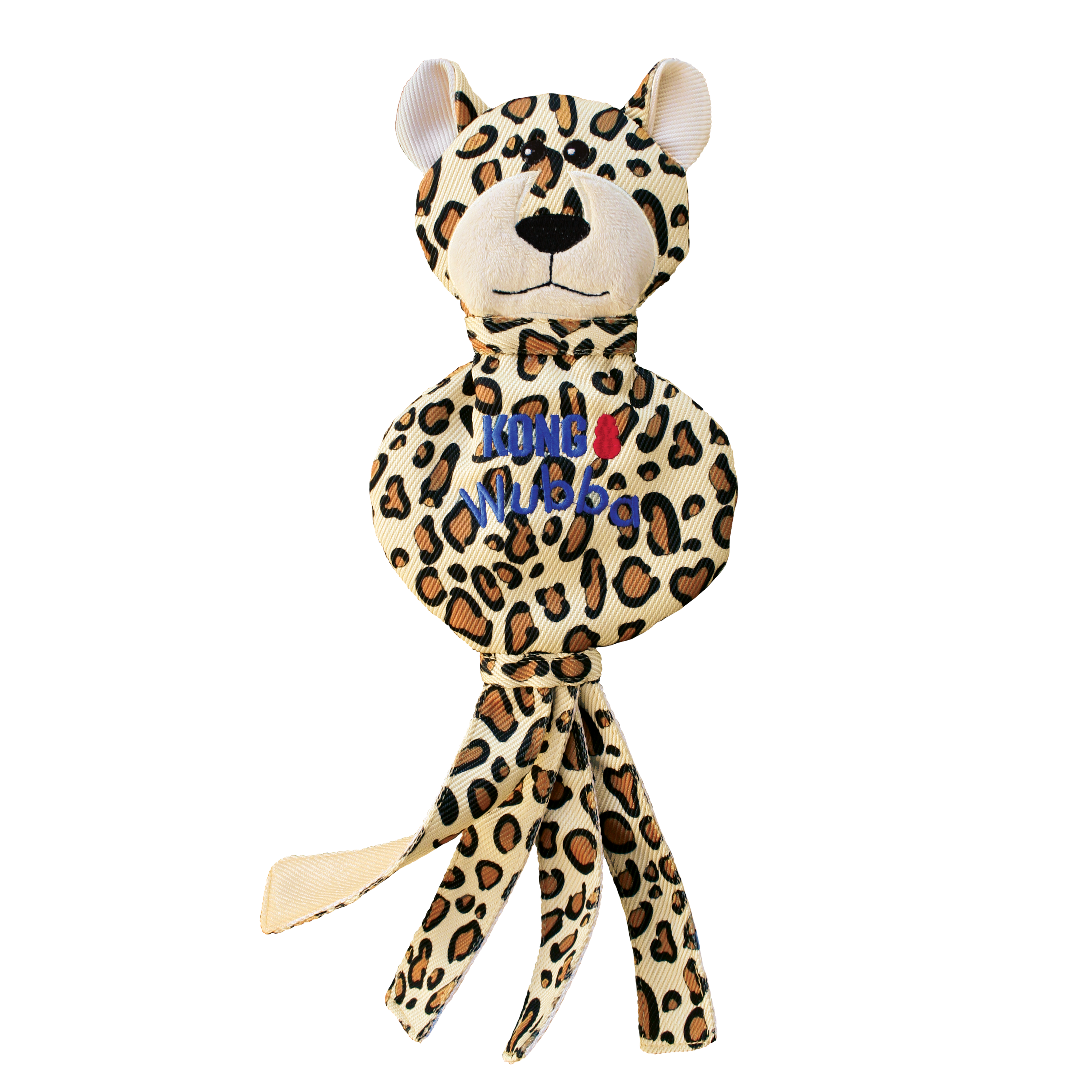 Kong Wubba No Stuff Cheetah Large