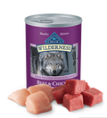 Blue Buffalo Wilderness Adult Grain-Free Beef & Chicken Grill Wet Dog Can (12.5oz)