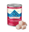 Blue Buffalo Adult Homestyle Fish & Sweet Potato with Garden Vegetables Wet Dog Cans (12.5oz)