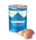 Blue Buffalo Adult Homestyle Chicken, Brown Rice & Garden Vegetables Wet Dog Cans (12.5oz)