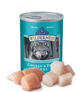 Blue Buffalo Wilderness Adult Grain-Free Trout & Chicken Grill Wet Dog Cans (12.5oz)