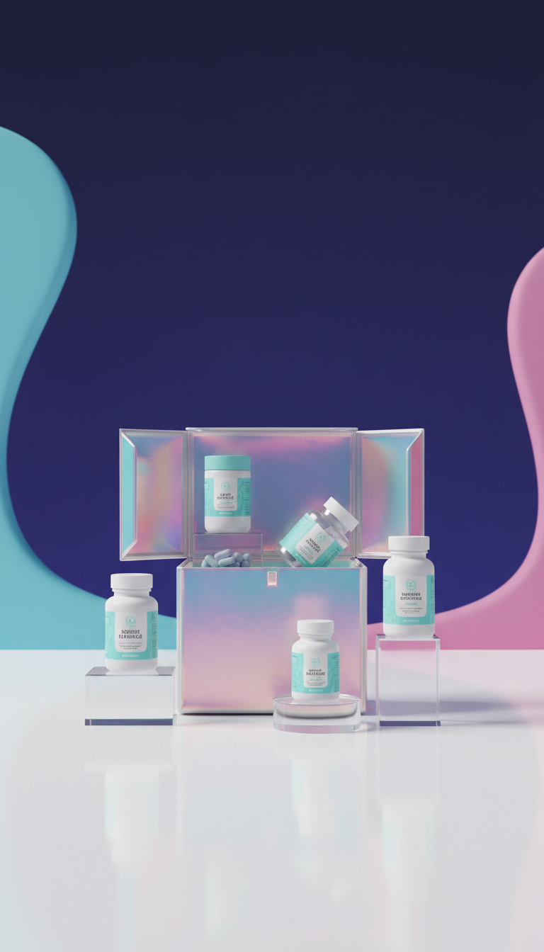 Advanced Biohacking Capsule Holographic Kit