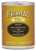 Fromm All Life Stages Grain Free Chicken & Sweet Potato Pate Wet Dog Can (12.2oz)