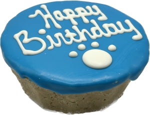 Preppy Puppy Happy Birthday Cake (4")