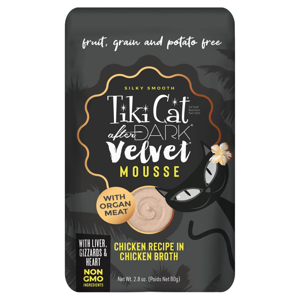 Tikicat Adult After Dark Velvet Mousse Chicken (2.8oz)