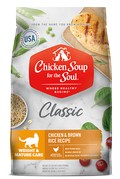 Chicken Soup Mature & Weight Chicken and Brown Rice Cat Food (4.5lb)
