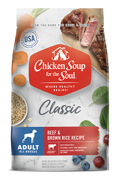Chicken Soup Adult Beef and Brown Rice Dog Food