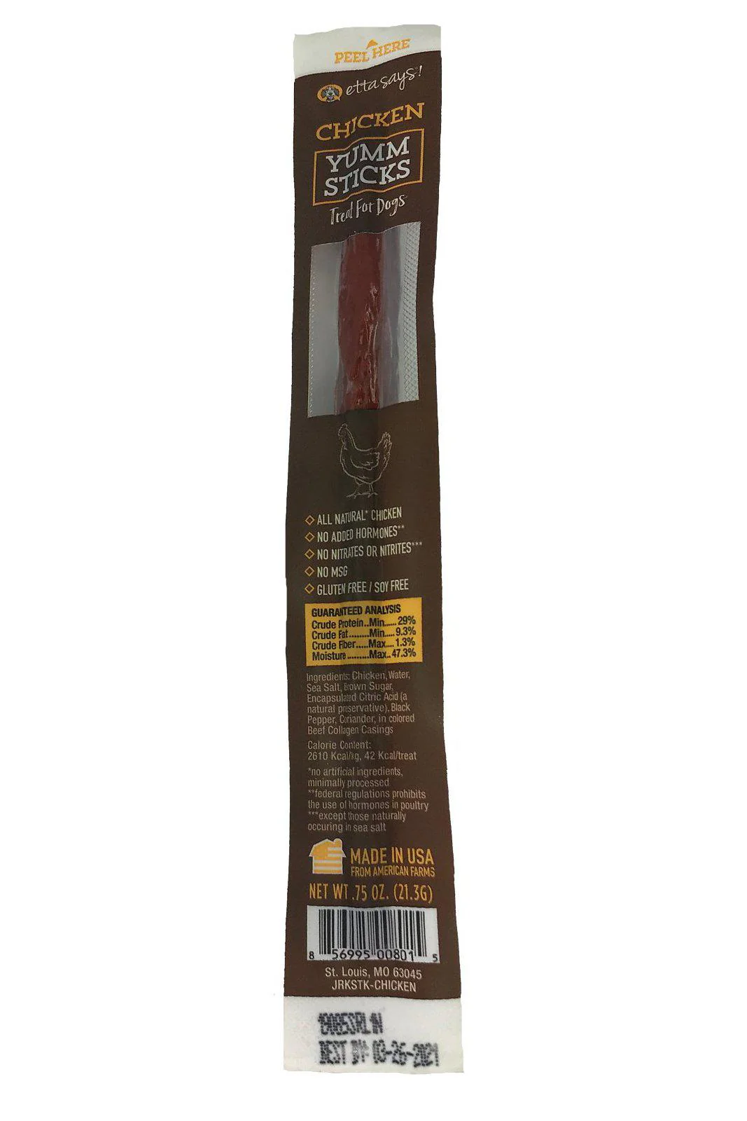 Etta Says Yum Sticks Chicken (0.75oz)