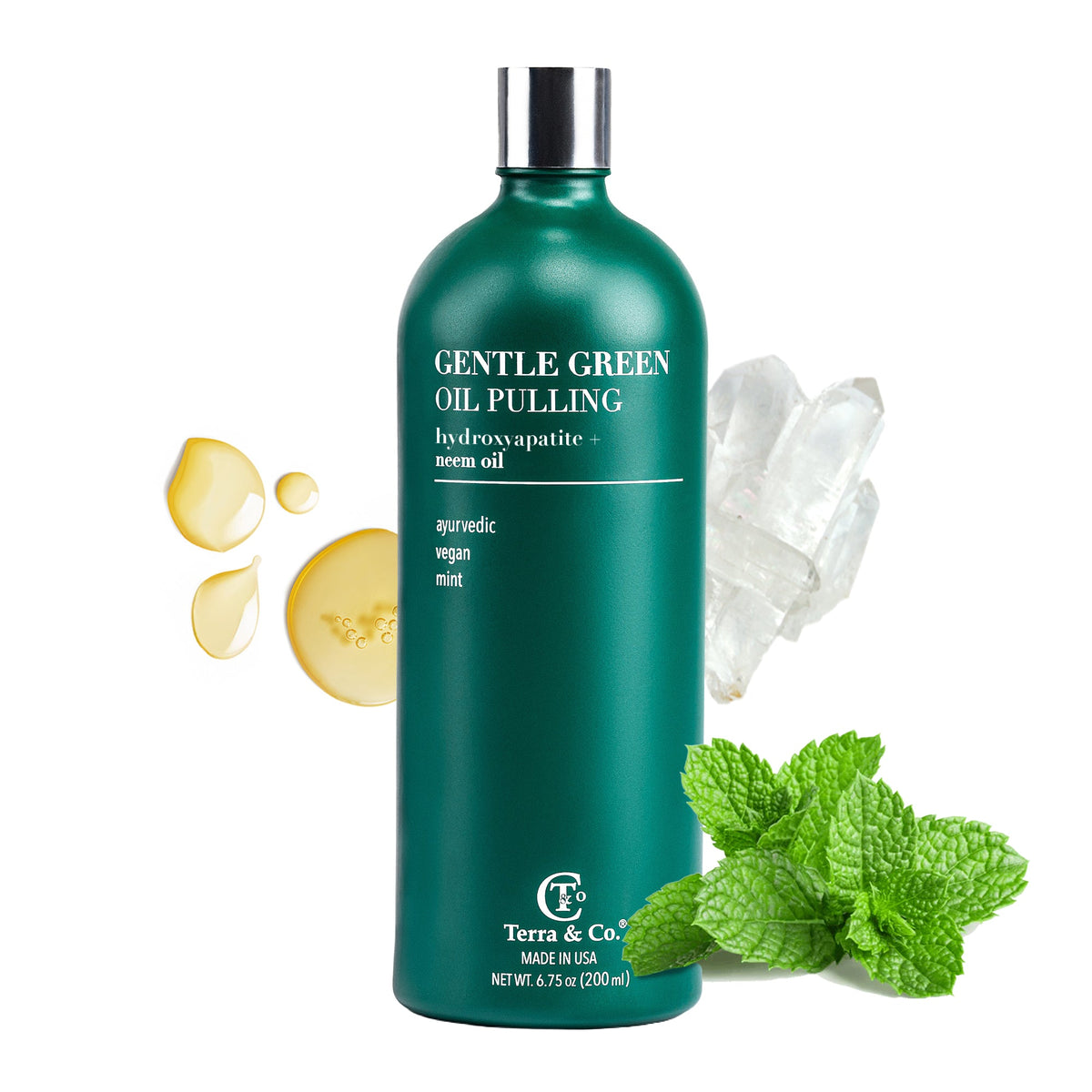 Gentle Green Oil Pulling – Enamel Support & Gum Health