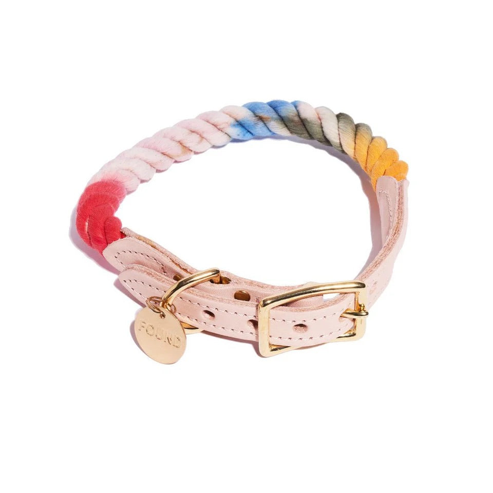 Found My Animal The Henri Ombre Cotton Rope Collar Extra Large