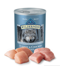 Blue Buffalo Wilderness Turkey & Chicken Grill Wet Dog Cans (12.5oz)