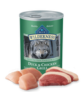 Blue Buffalo Wilderness Duck & Chicken Grill Wet Dog Can (12.5oz)
